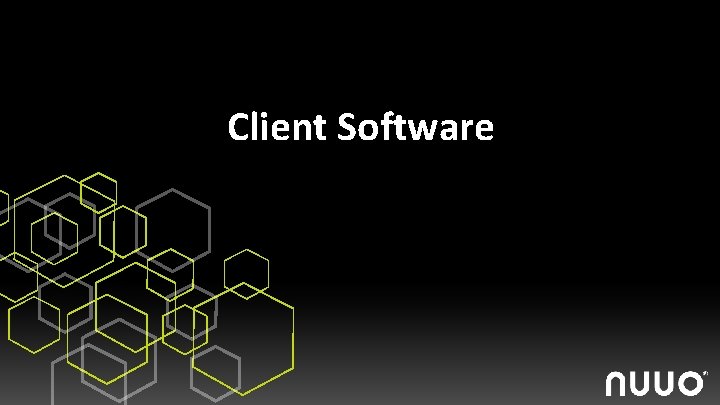 Client Software 