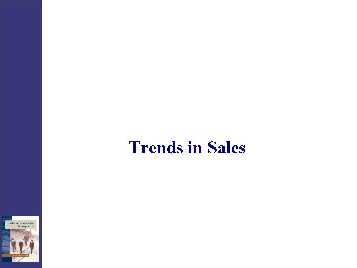 Trends in Sales 