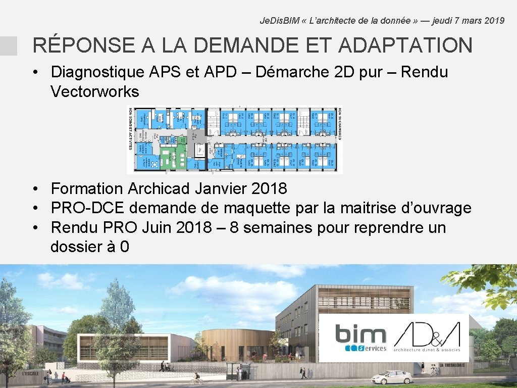 Je. Dis. BIM « L’architecte de la donnée » — jeudi 7 mars 2019