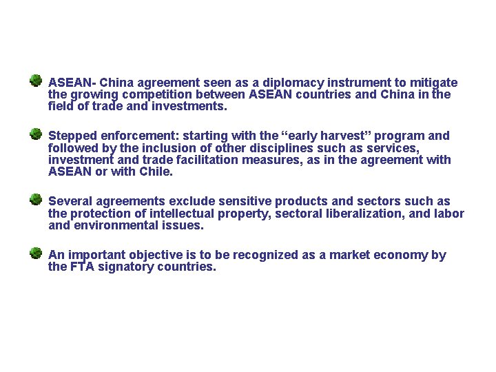 ASEAN- China agreement seen as a diplomacy instrument to mitigate the growing competition between