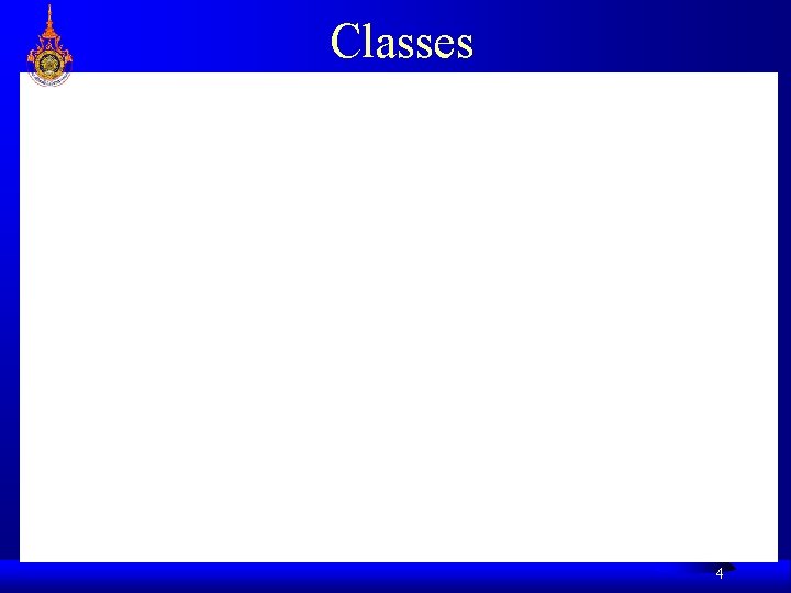 Classes 4 Classes 4