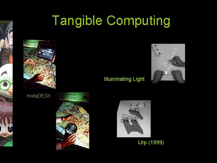 Tangible Computing Illuminating Light meta. DESK Urp (1999) 