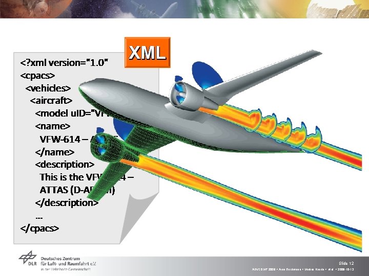 Slide 12 ADVCOMP 2009 > Arne Bachmann > Markus Kunde > et al. >