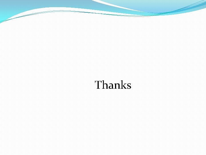 Thanks 