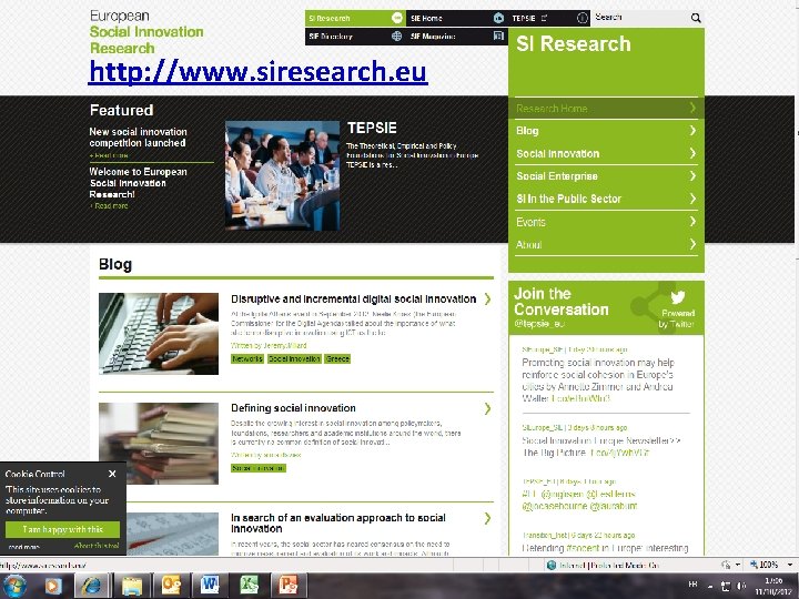 http: //www. siresearch. eu 