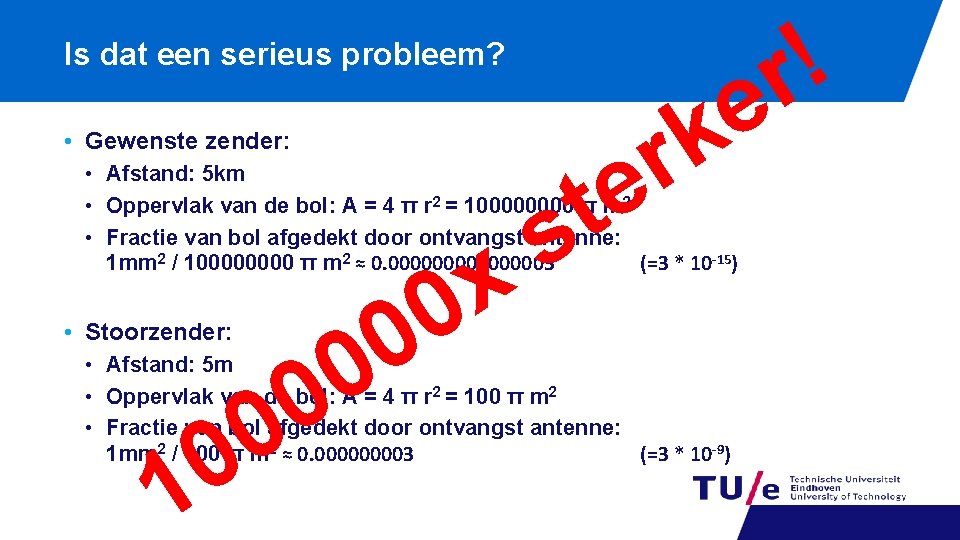 Is dat een serieus probleem? • Gewenste zender: t s r e e k