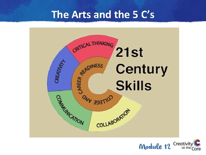 The Arts and the 5 C’s 