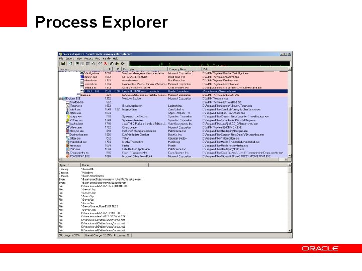 Process Explorer Process Explorer