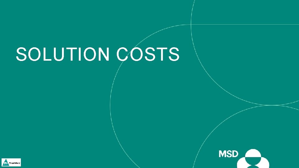 SOLUTION COSTS 