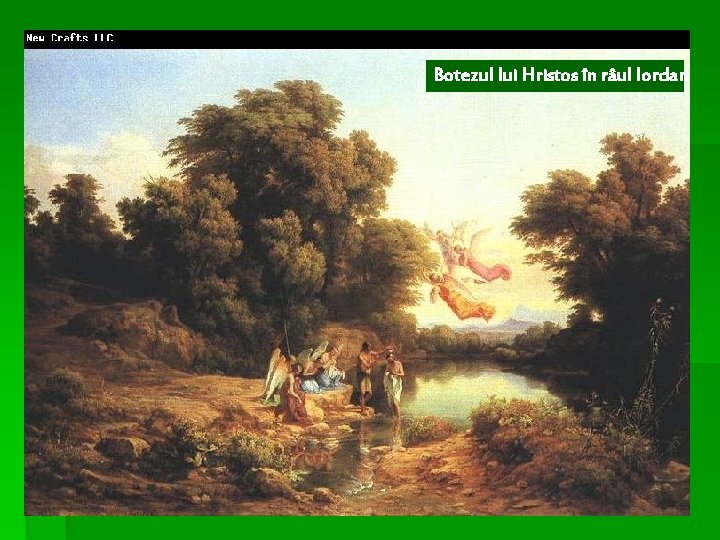 Botezul lui Hristos în râul Iordan 