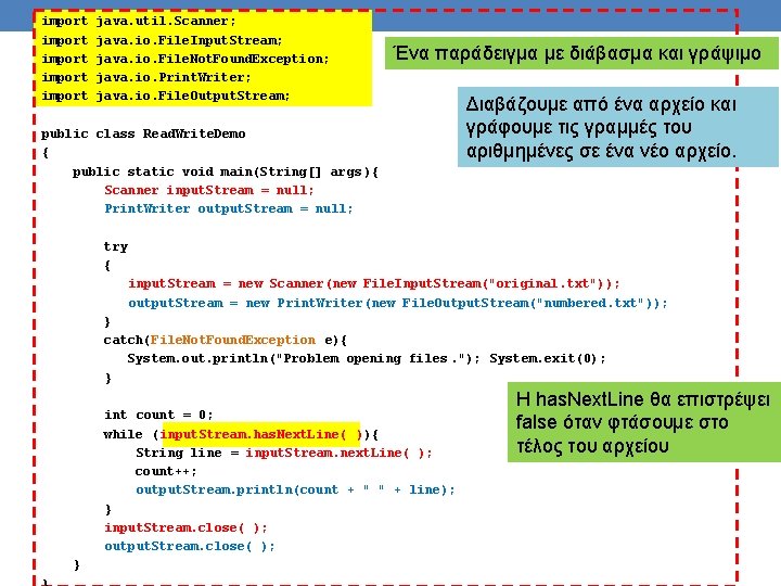 import import java. util. Scanner; java. io. File. Input. Stream; java. io. File. Not.