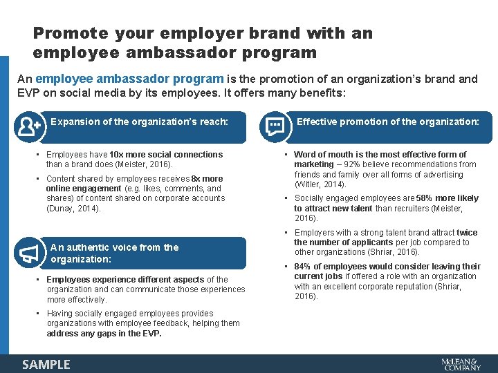 Promote your employer brand with an employee ambassador program An employee ambassador program is