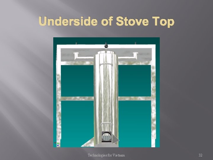 Underside of Stove Top Technologies for Vietnam 32 