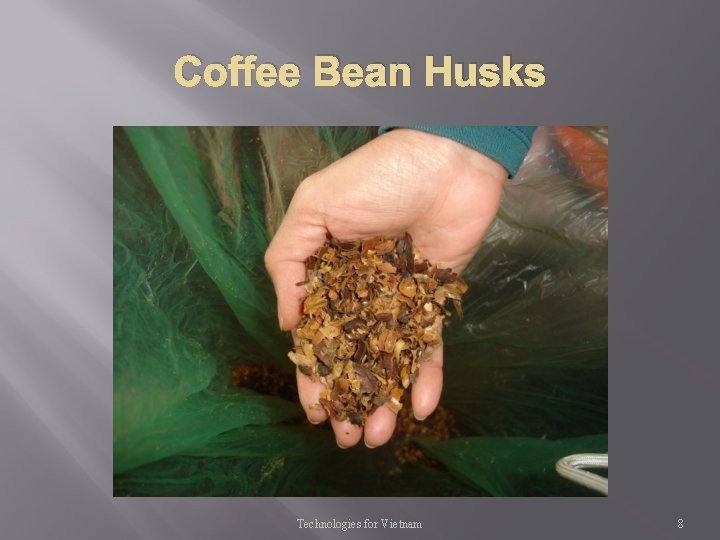 Coffee Bean Husks Technologies for Vietnam 8 