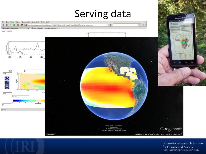 Serving data 