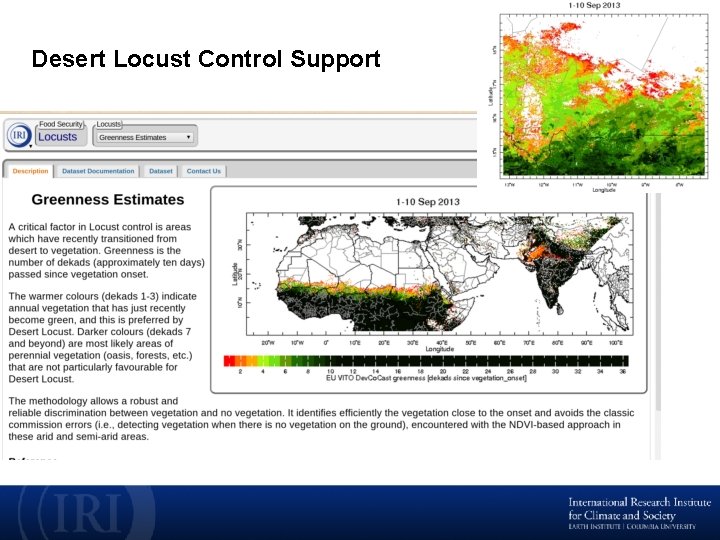 Desert Locust Control Support 