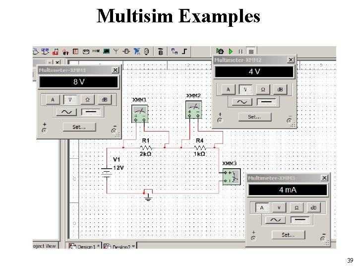 Multisim Examples 39 