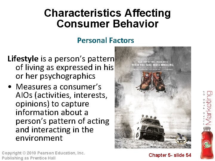 Characteristics Affecting Consumer Behavior Personal Factors Lifestyle is a person’s pattern of living as