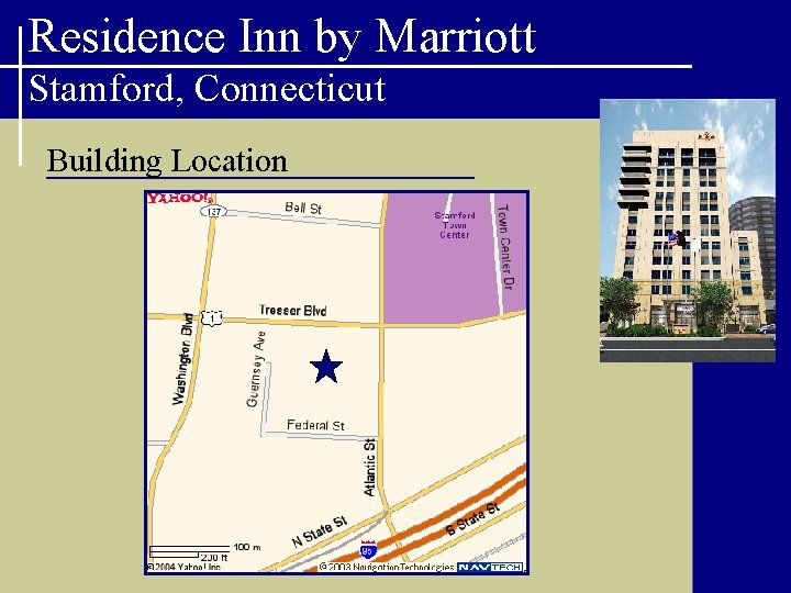 Residence Inn by Marriott Stamford, Connecticut Building Location 