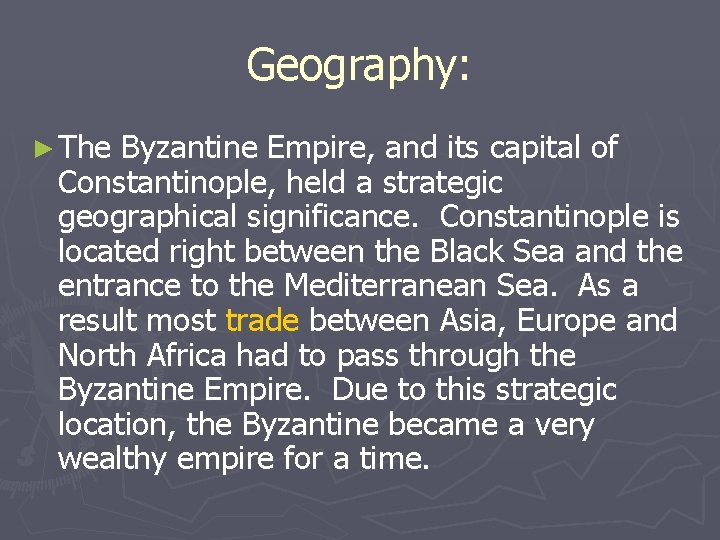 The Byzantine Empire Map of E W Roman