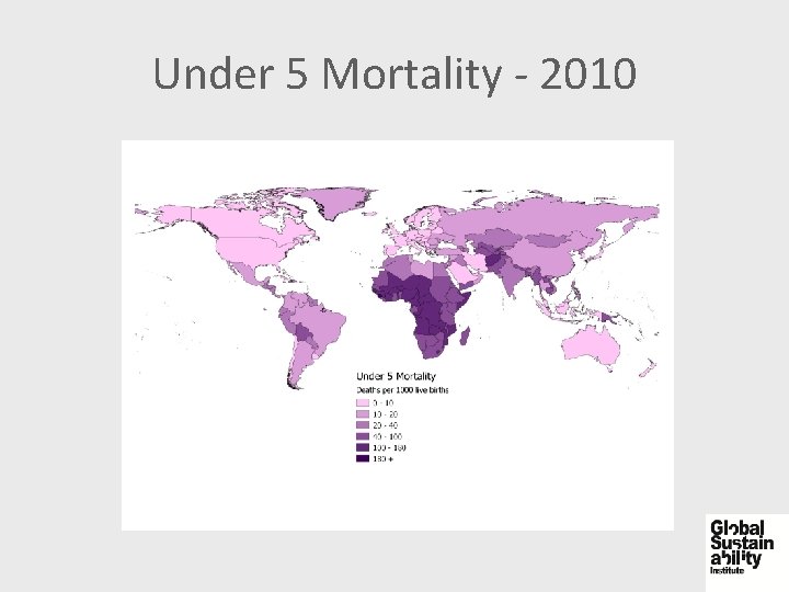 Under 5 Mortality - 2010 