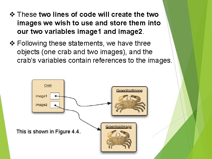 v These two lines of code will create the two images we wish to