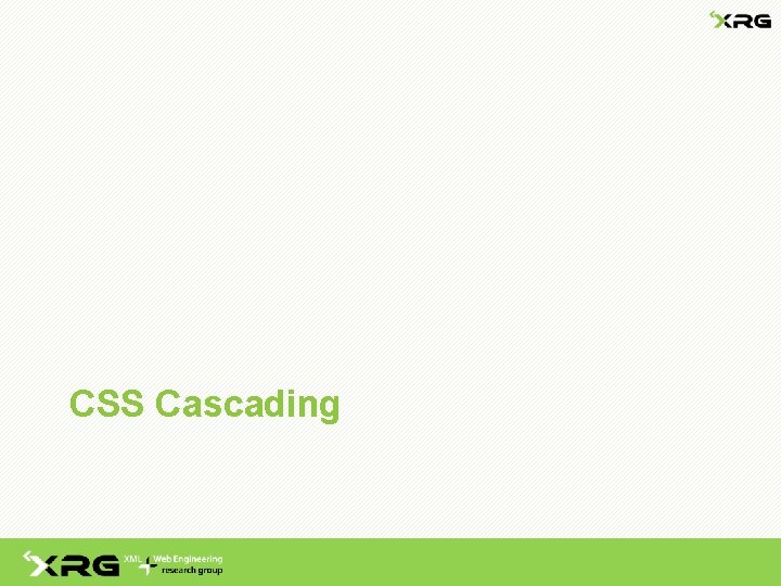 CSS Cascading 