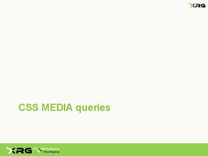 CSS MEDIA queries 