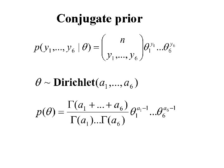 Conjugate prior 