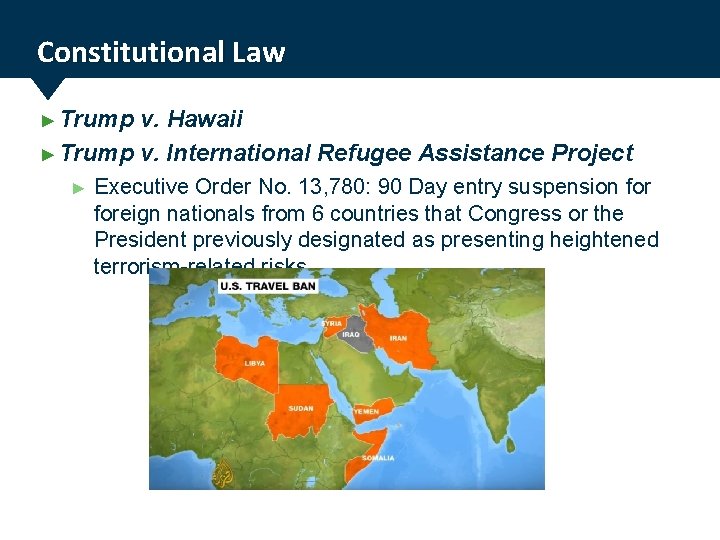 Constitutional Law ► Trump v. Hawaii ► Trump v. International Refugee Assistance Project ►