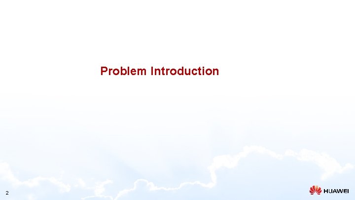 Problem Introduction 2 