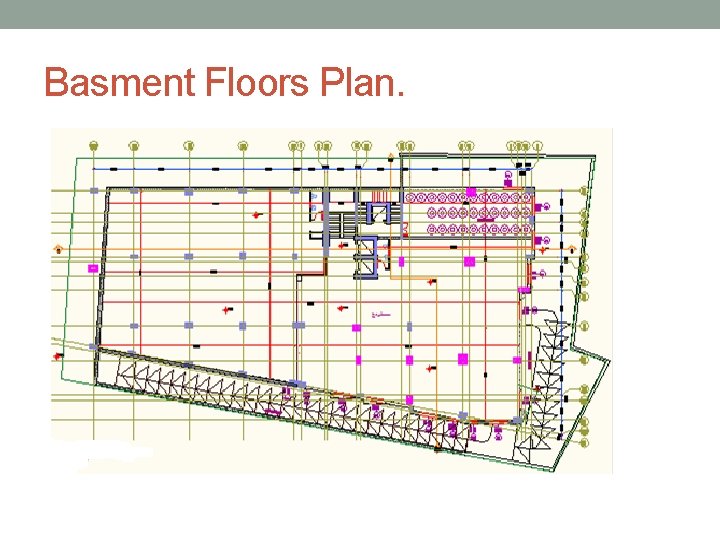 Basment Floors Plan. 