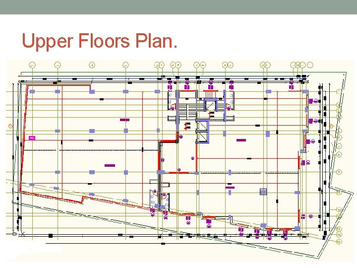 Upper Floors Plan. 