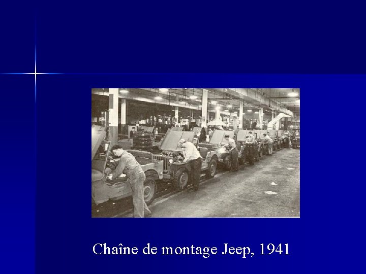 Chaîne de montage Jeep, 1941 
