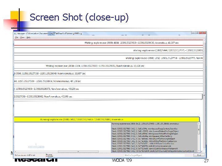 Screen Shot (close-up) WODA '09 27 
