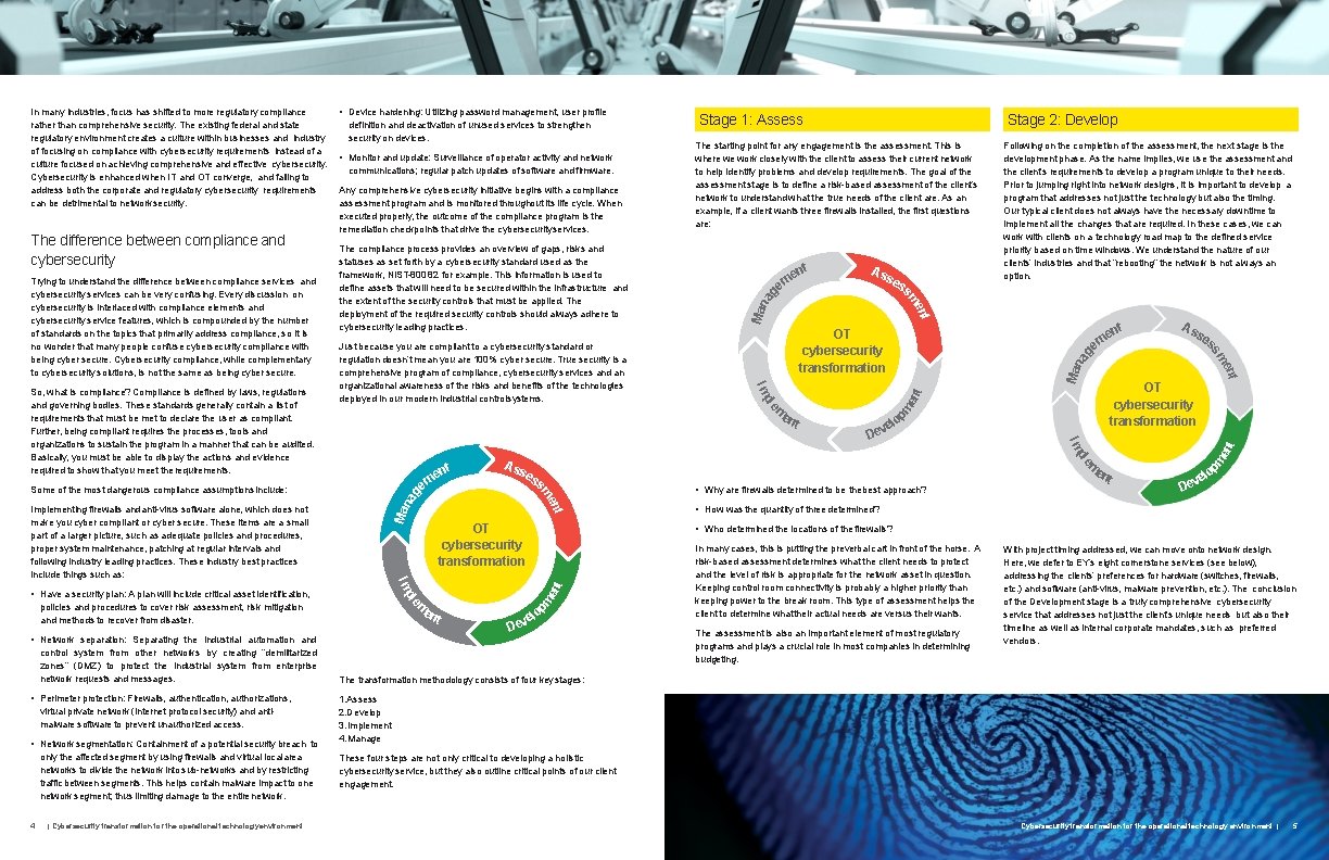pl e Im • Have a security plan: A plan will include critical asset