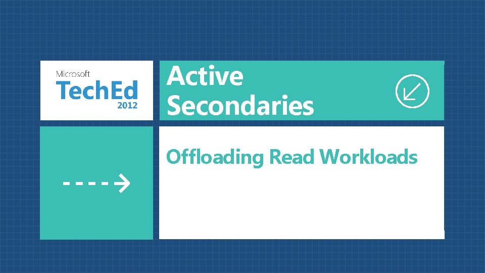 Active Secondaries Offloading Read Workloads 