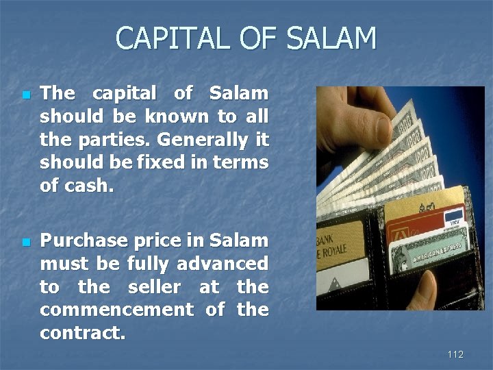 CAPITAL OF SALAM n n The capital of Salam should be known to all