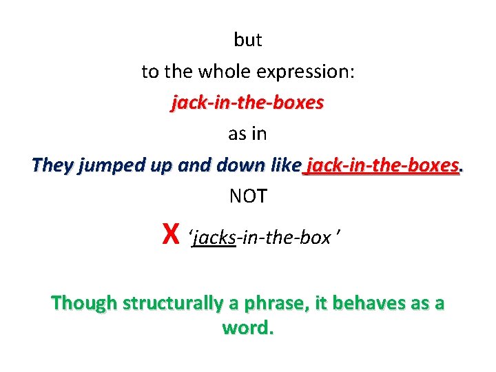 but to the whole expression: jack-in-the-boxes as in They jumped up and down like