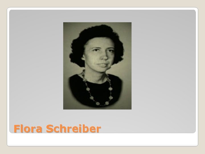 Flora Schreiber 