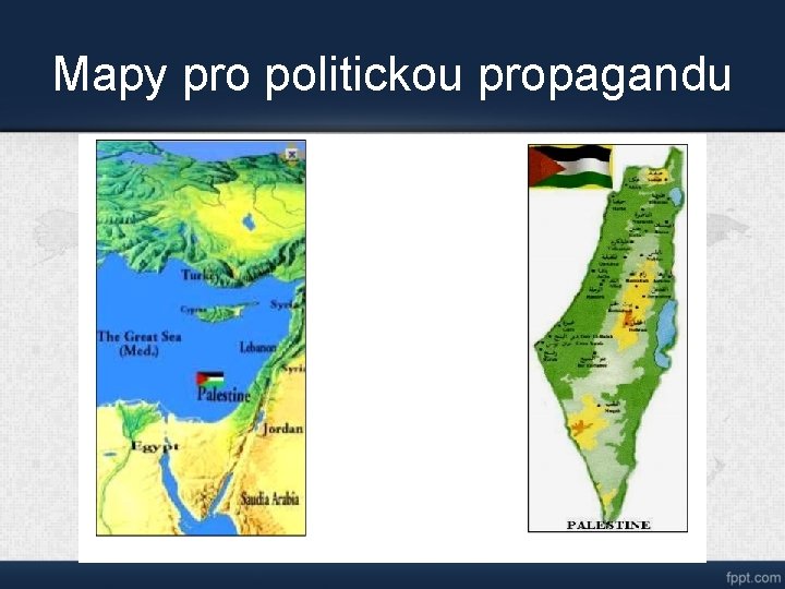 Mapy pro politickou propagandu 