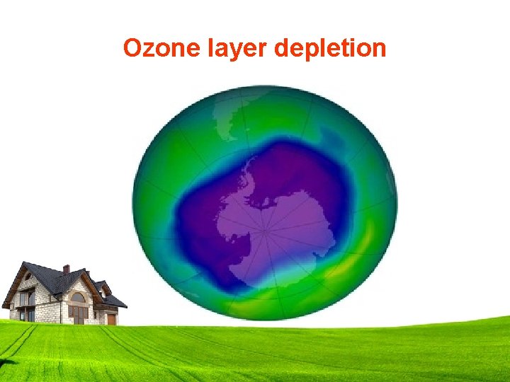 Ozone layer depletion 