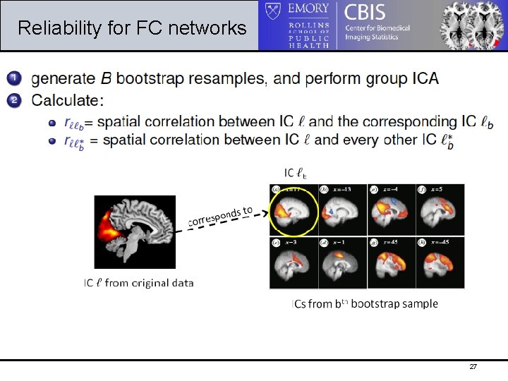 Reliability for FC networks 27 
