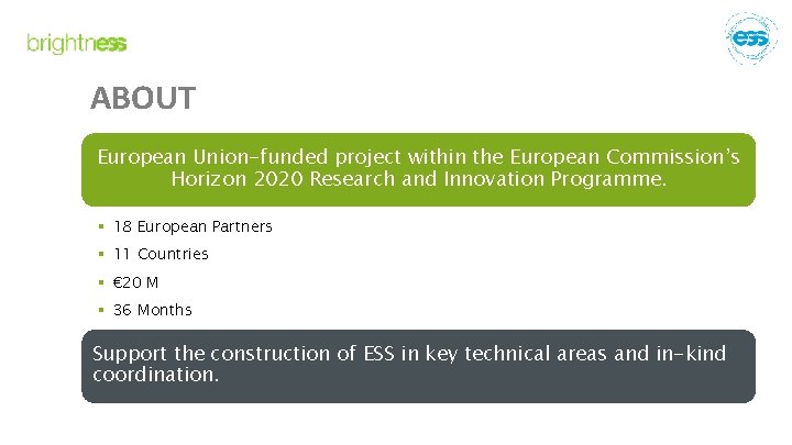 ABOUT European Union-funded project within the European Commission’s Horizon 2020 Research and Innovation Programme.