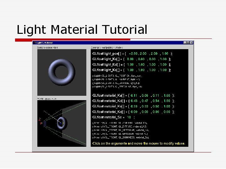 Light Material Tutorial 