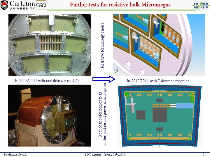 Resistive technology choice Further tests for resistive bulk Micromegas In 2008/2009 with one detector