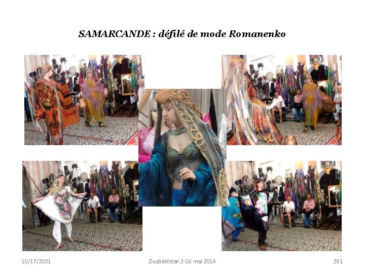 SAMARCANDE : défilé de mode Romanenko 10/17/2021 Ouzbékistan 2 -16 mai 2014 281 