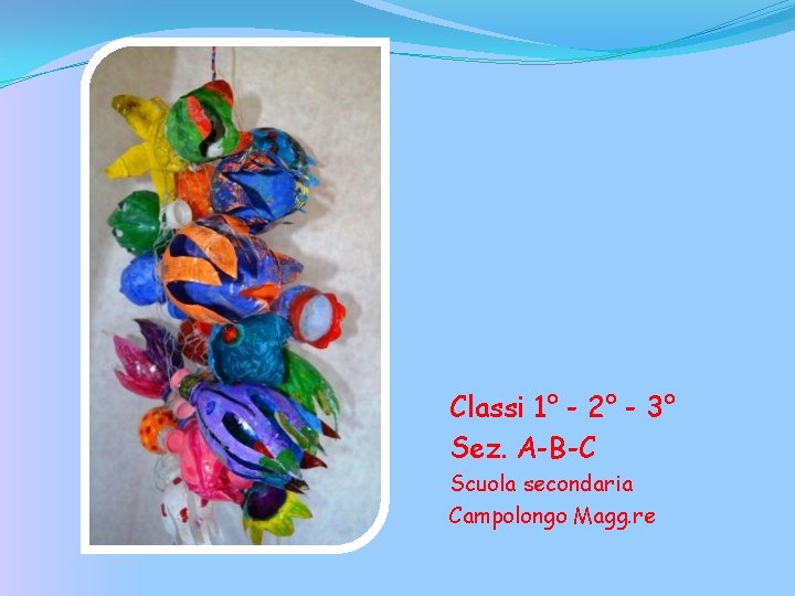 Classi 1° - 2° - 3° Sez. A-B-C Scuola secondaria Campolongo Magg. re 