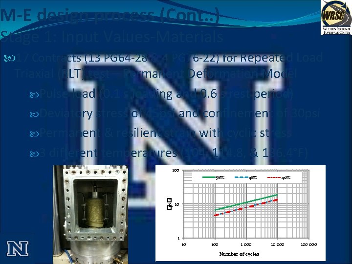 M-E design process (Cont. . ) Stage 1: Input Values-Materials 17 Contracts (13 PG