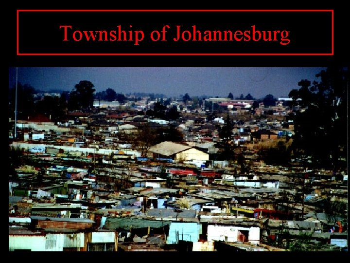 Township of Johannesburg 